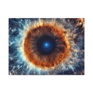 Galactic Eye Canvas Art, Cosmic Wall Decor, Space-Inspired Art, Unique Home Decor, Astronomical Gift Idea