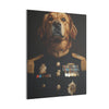 Dog, Golden Retriever, Military, Military Dress, Army, Air Force, Navy, Marines, Dog Wall Art, Dog Art, Military Wall Art, Military Art