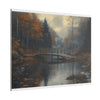 View details for Autumn Décor, Canvas Art, AI Autumn Landscape, Nature Artwork Gift, Modern Wall Hanging, Unique Wall Art 