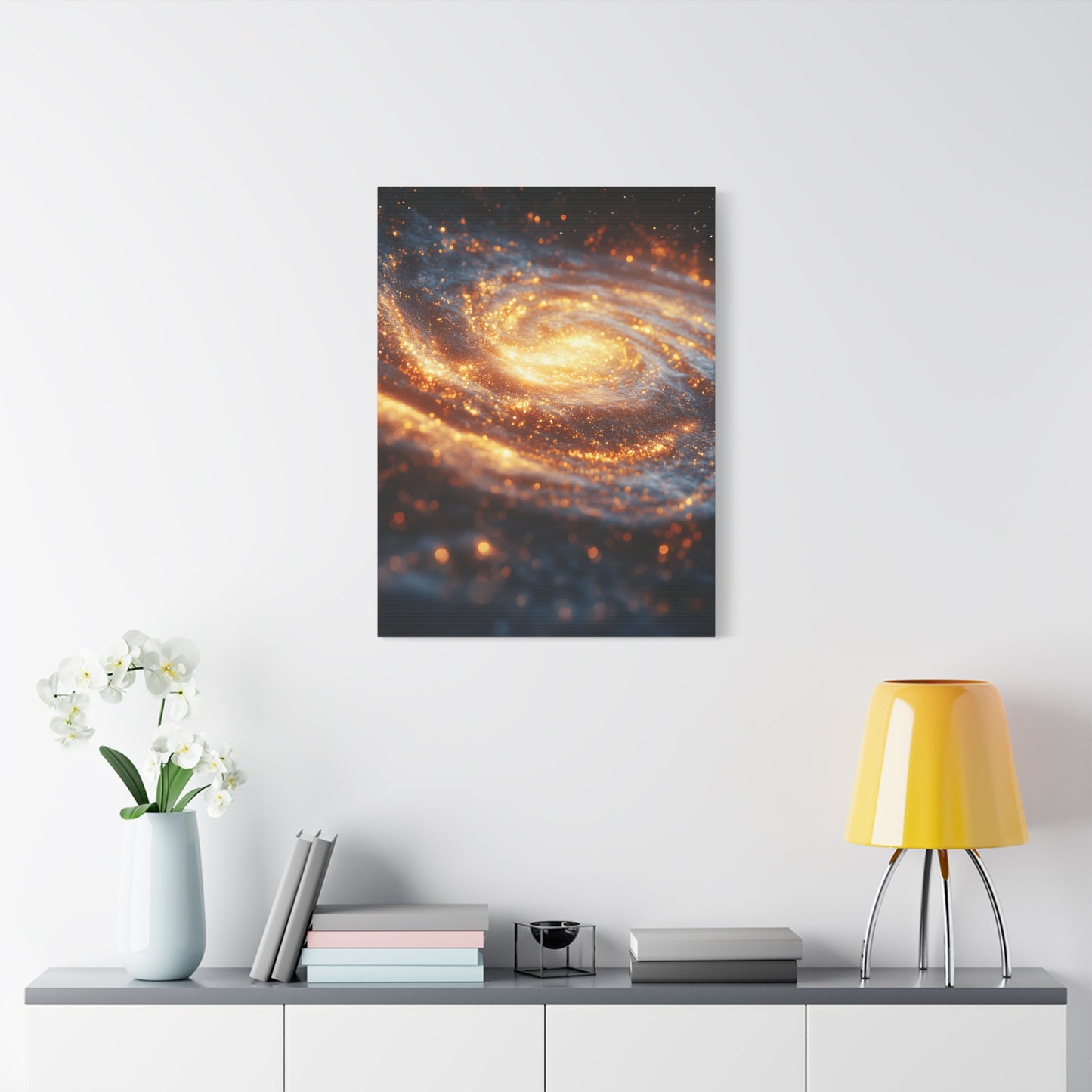 Galactic Canvas Wall Art, Cosmic Decor, Space Themed Gift, Astronomy Lover's Art, Home Decor, Starry Night Artwork
