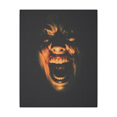 Halloween Décor, Spooky Wall Art, Canvas Art, Scary AI Images, Horror Fan Gift