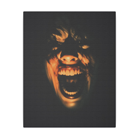 Halloween Décor, Spooky Wall Art, Canvas Art, Scary AI Images, Horror Fan Gift