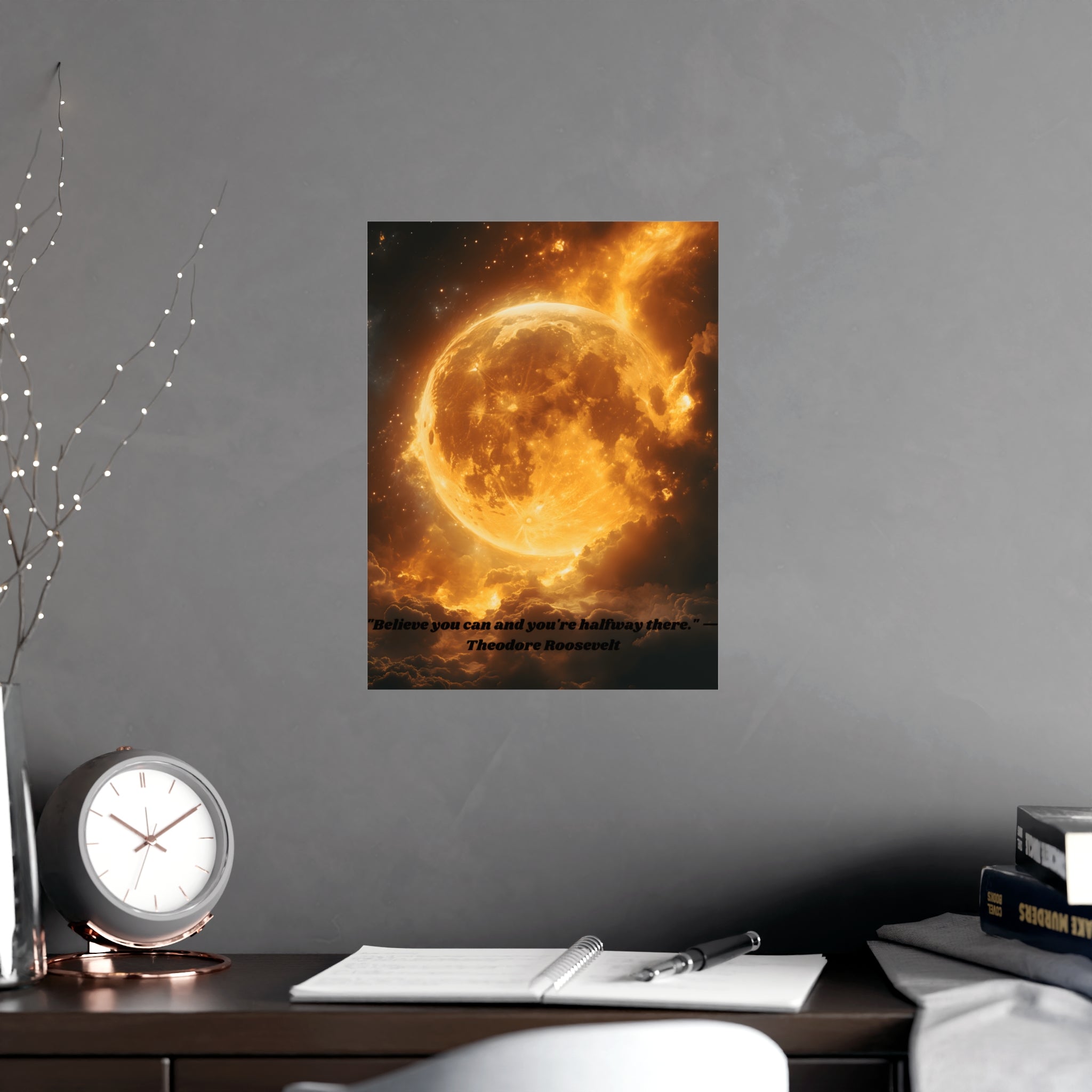 Inspirational AI Art Matte Posters, Vertical & Horizontal Prints, Home Decor, Wall Art, Dorm Room Decor, Office Wall Decor
