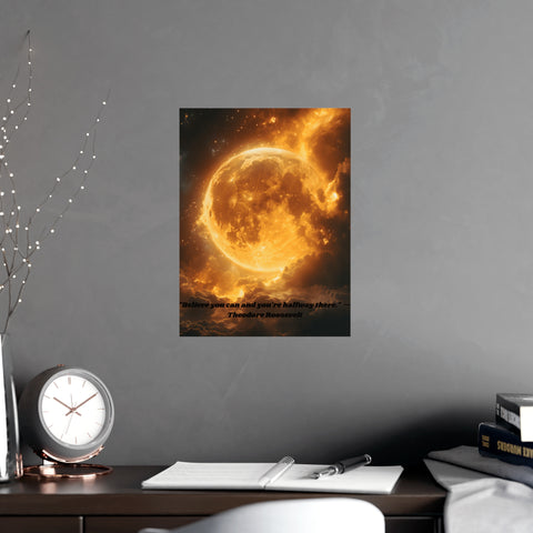 Inspirational AI Art Matte Posters, Vertical & Horizontal Prints, Home Decor, Wall Art, Dorm Room Decor, Office Wall Decor