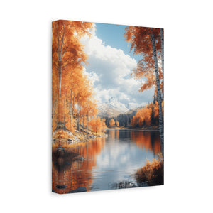 Autumn Landscape Canvas Print, Nature Wall Art, Fall Decor, Home Office Decor, Gift for Nature Lovers, Scenic Wall Hanging