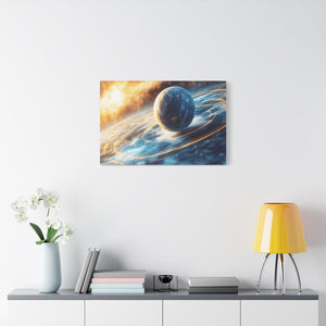 Cosmic Canvas Art, Galaxy Decor, Space Wall Art, Universe Print , Home Decoration, Gift for Astronaut Lovers