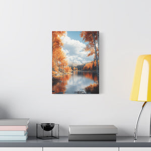 Autumn Landscape Canvas Print, Nature Wall Art, Fall Decor, Home Office Decor, Gift for Nature Lovers, Scenic Wall Hanging