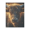 Taurus Astrology AI Canvas Print - Matte Celestial Wall Décor for Home