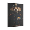 Shih Tzu Military Wall Art - Patriotic Dog Décor for Army, Air Force, Navy, Marines