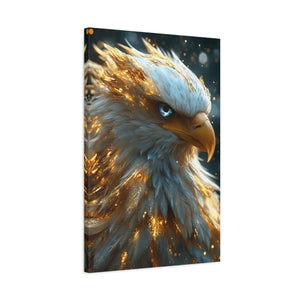 Stunning Eagle Art Canvas Print, Wall Décor, Home Décor, Gift for Bird Lovers, Nature Wall Art