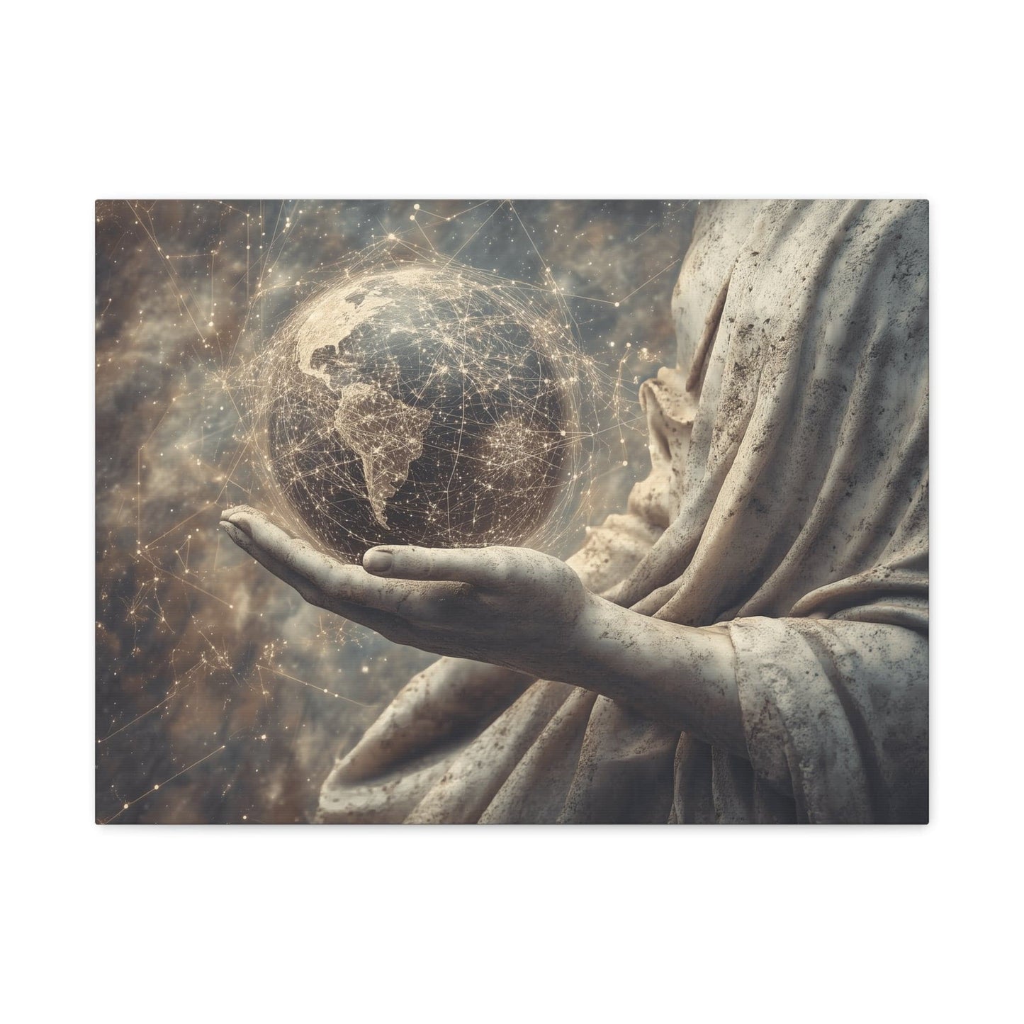 Earth in Hand - Matte Canvas Wall Art for Home Decor, Inspirational Artwork for Living Room, Unique Gift, Modern Aesthetic, Spiritual [...]