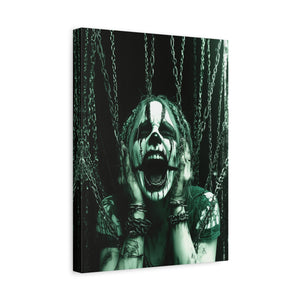 Gothic Art Canvas Print, Spooky Home Decor, Wall Art for Halloween, Unique Gift for Art Lovers, Dark Aesthetic Decoration