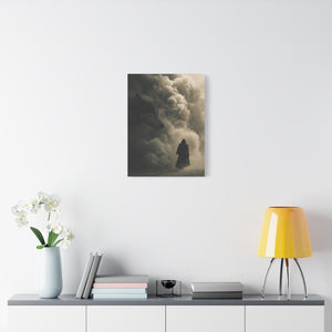 Mystical Wolf Canvas Art, Nature Lover Gift, Wall Decor, Home Aesthetic, Fantasy Art, Animal Lovers, Unique Gift Idea