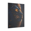 Canvas Art, Leo Astrological Sign, Stretched Canvas Print, AI Art, Matte Finish, Home Décor Wall Art