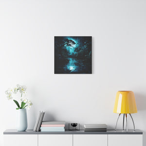 Nature-Inspired Stretched Canvas Art for Home Decor, Serenity Wall Art, Blue Forest Landscape, Perfect Gift for Nature Lovers, [...]