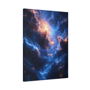 Stretched Canvas Art Print, Cosmic Wall Decor, Space Themed Home Decor, Celestial Art, Gifts for Astronomers, Meditation Room Decoration