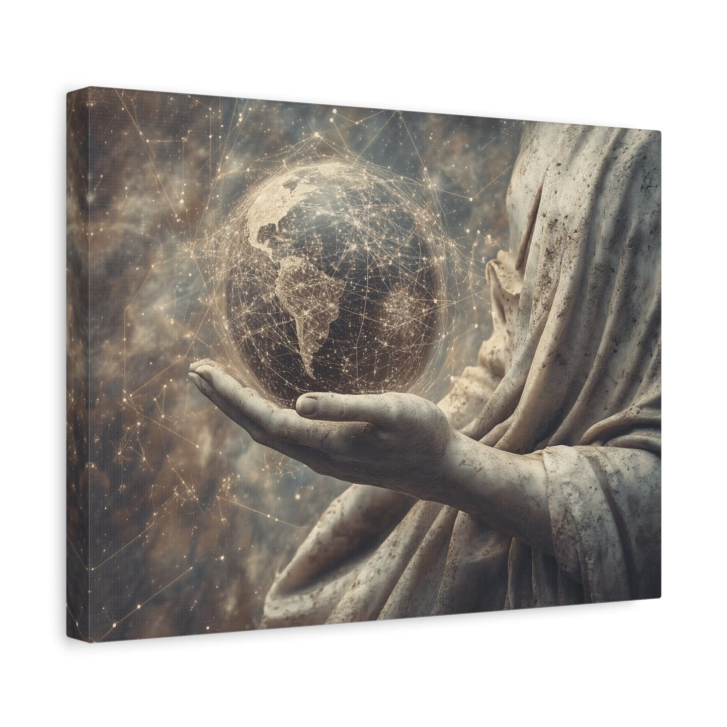 Earth in Hand - Matte Canvas Wall Art for Home Decor, Inspirational Artwork for Living Room, Unique Gift, Modern Aesthetic, Spiritual [...]