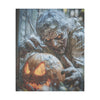 Halloween Décor, Spooky Wall Art, Canvas Art, Scary AI Images, Horror Fan Gift