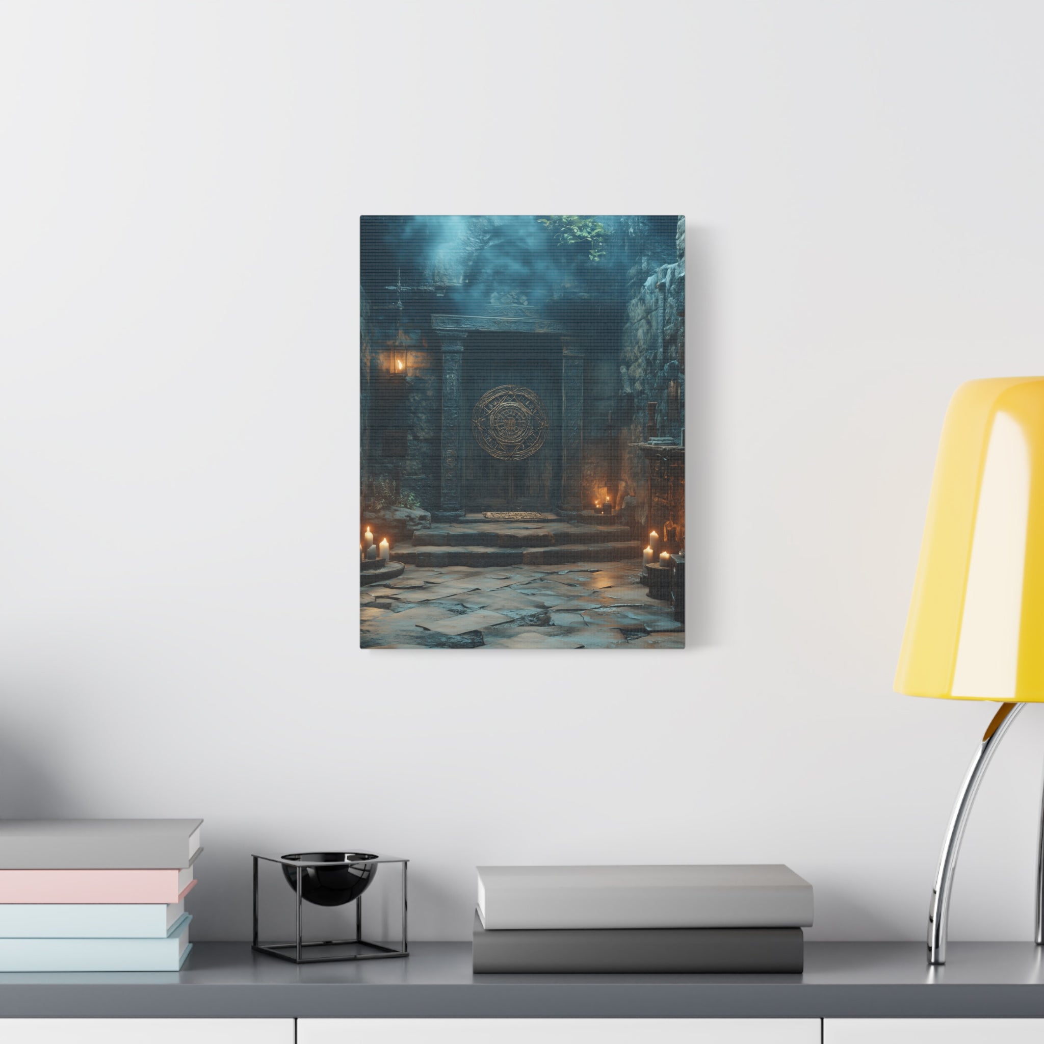 Mystical Doorway Canvas Print, Wall Art, Home Decor, Fantasy Art, Office Decoration, Bohemian Vibes, Gift Idea