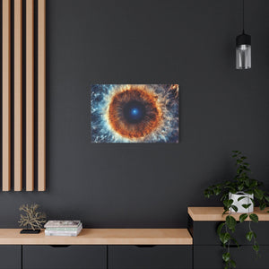 Galactic Eye Canvas Art, Cosmic Wall Decor, Space-Inspired Art, Unique Home Decor, Astronomical Gift Idea