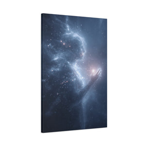 Celestial Canvas Art, Space Wall Decor, Cosmic Home Decor, Inspirational Gift, Science Fiction Wall Art
