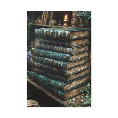 Artistic Book Canvas Print