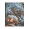 Halloween Décor, Spooky Wall Art, Canvas Art, Scary AI Images, Horror Fan Gift