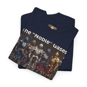 Noble Gases Graphic Tee, Science Shirt, Unisex Cotton T-Shirt, Funny Science Humor, Geeky Gift, Educational Apparel, Casual Wear