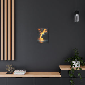 Canvas Wall Art, Modern Portrait, Abstract Design, Home Decor, Unique Gift, Inspirational Art, Boho Decor, Dreamy Atmosphere