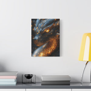 Majestic Dragon Canvas Print, Fantasy Wall Art, Home Décor, Gift for Dragon Lovers