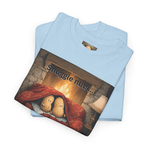 Funny Peanut Snuggling Unisex Tee