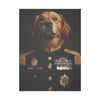 Dog, Golden Retriever, Military, Military Dress, Army, Air Force, Navy, Marines, Dog Wall Art, Dog Art, Military Wall Art, Military Art