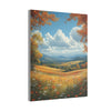 Autumn Décor, Canvas Art, AI Autumn Landscape, Nature Artwork Gift, Modern Wall Hanging, Unique Wall Art