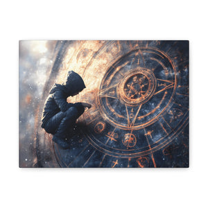 Mystical Canvas Art Print, Celestial Wall Décor, Magic Room Accent