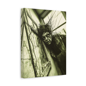 Horror Art Canvas Print, Unique Home Decor, Spooky Wall Art, Gothic Style, Creepy Gift Idea, Halloween Decoration