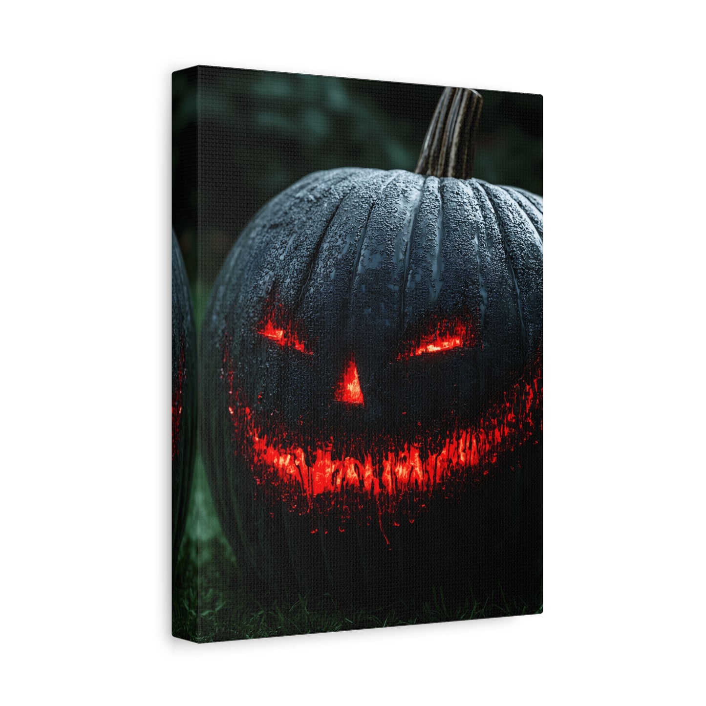 Spooky Halloween Canvas Art, Pumpkin Wall Decor for Fall, Haunted House Decoration, Halloween Gift, Trick-or-Treat Decor