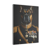 Canvas Print, AI Image Dogs Military Uniforms, Wall Art Decor, Home Office Decoration, Dog Lover Gift