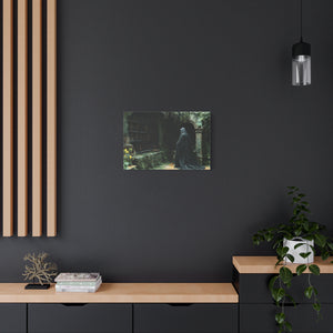 Mystical Canvas Wall Art, Enchanted Decor for Home, Dark Aesthetic Artwork, Gothic Wall Hanging, Unique Gift Idea
