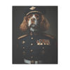 Cavalier King Charles Spaniel Military Wall Art - Patriotic Dog Décor for Army, Air Force, Navy, Marines