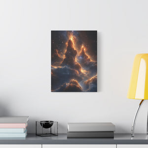 Cosmic Canvas Print, Galaxy Wall Art, Space Decor, Nebula Artwork, Science Fiction Home Decor, Planetary Interior Design