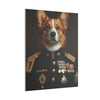 Dog, Pembroke Welsh Corgi, Military, Military Dress, Army, Air Force, Navy, Marines, Dog Wall Art, Dog Art, Military Wall Art, Military Art