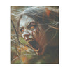 Halloween Décor, Spooky Wall Art, Canvas Art, Scary AI Images, Horror Fan Gift