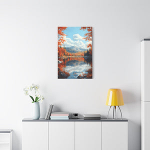 Autumn Landscape Canvas Print, Fall Wall Art, Home Décor, Nature Artwork, Gift for Nature Lovers