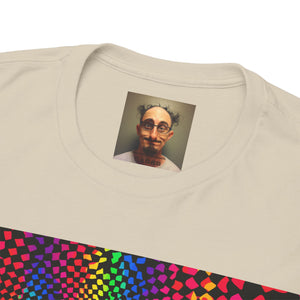 Psychedelic Rainbow Vortex T-Shirt — Trippy Optical Illusion Tee