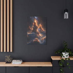 Cosmic Canvas Print, Galaxy Wall Art, Space Decor, Nebula Artwork, Science Fiction Home Decor, Planetary Interior Design