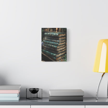 Artistic Book Canvas Print