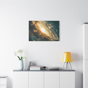 Cosmic Canvas Art Print, Galaxy Wall Decor, Space Home Decor, Cosmic Art, Modern Artwork, Astrophysics Gift, Celestial Print