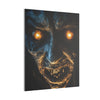 Halloween Décor, Spooky Wall Art, Canvas Art, Scary AI Images, Horror Fan Gift