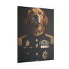 Dog, Golden Retriever, Military, Military Dress, Army, Air Force, Navy, Marines, Dog Wall Art, Dog Art, Military Wall Art, Military Art