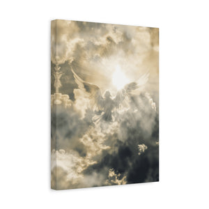 Angel Cloud Canvas Print | Spiritual Wall Art, Home Decor, Gift for Meditation, Religious Art, Inspirational Print